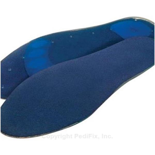 Insole Replacement GelStep Full Length/Covered Blue Size Large 1/Pair